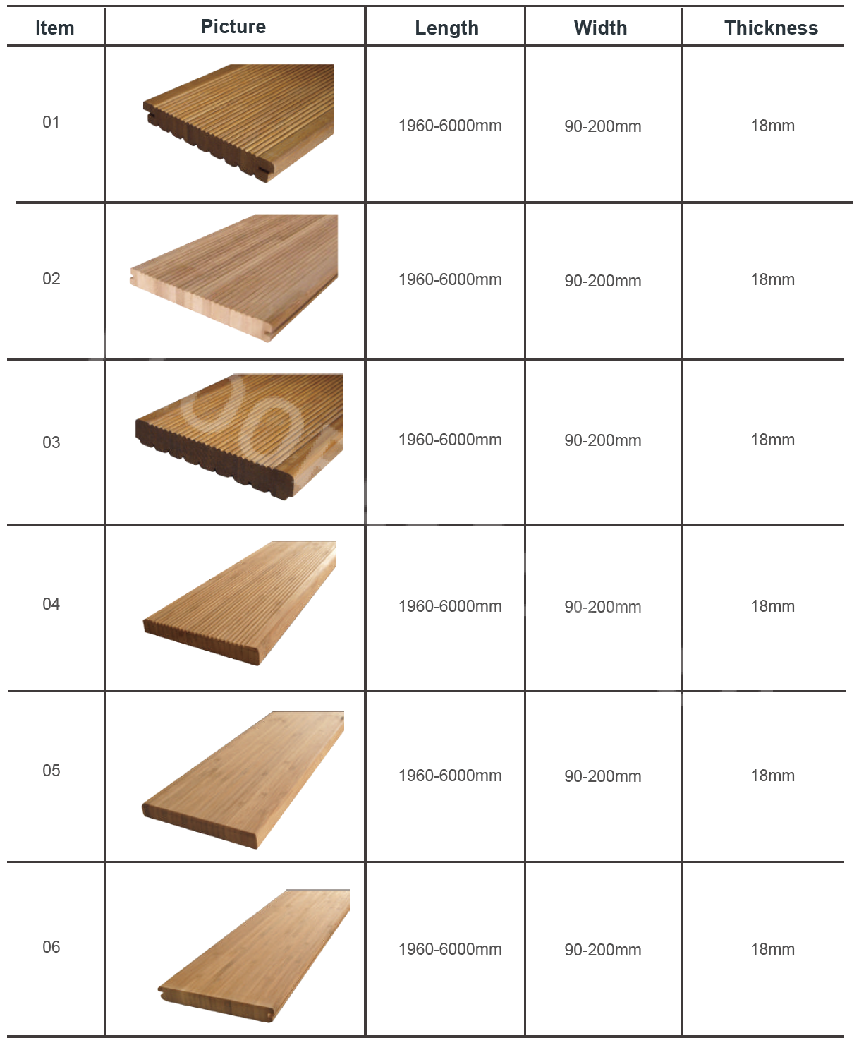 Bamboo Decking - FloorExporter